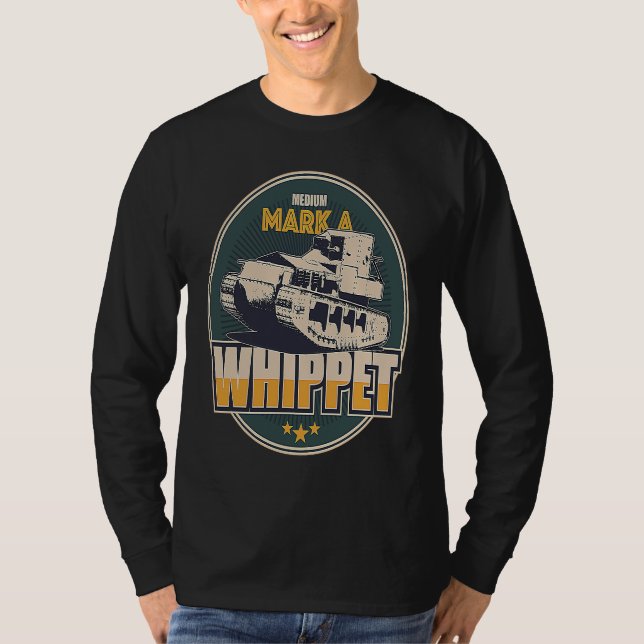 WW1-Whippet-Panzer T-Shirt (Vorderseite)