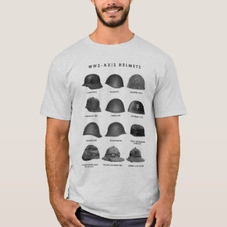 WW2 - Axis Helmets  T-Shirt