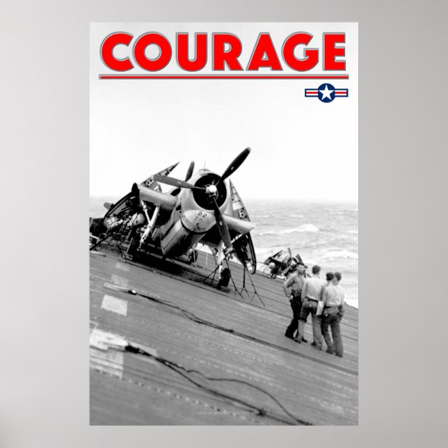 WW2 COURAGE - TBF Avenger Poster (Vorne)