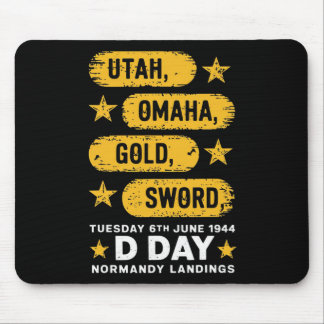 Ww2 D Day Beaches Weltkrieg 2 Army Hero Normandie  Mousepad