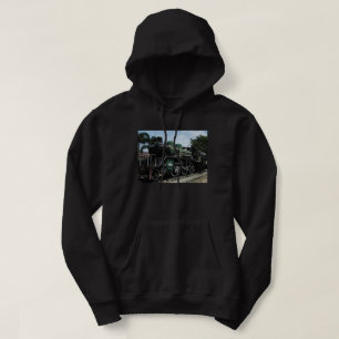 WW2-Dampflok an der Brücke über den River Kwai Hoodie