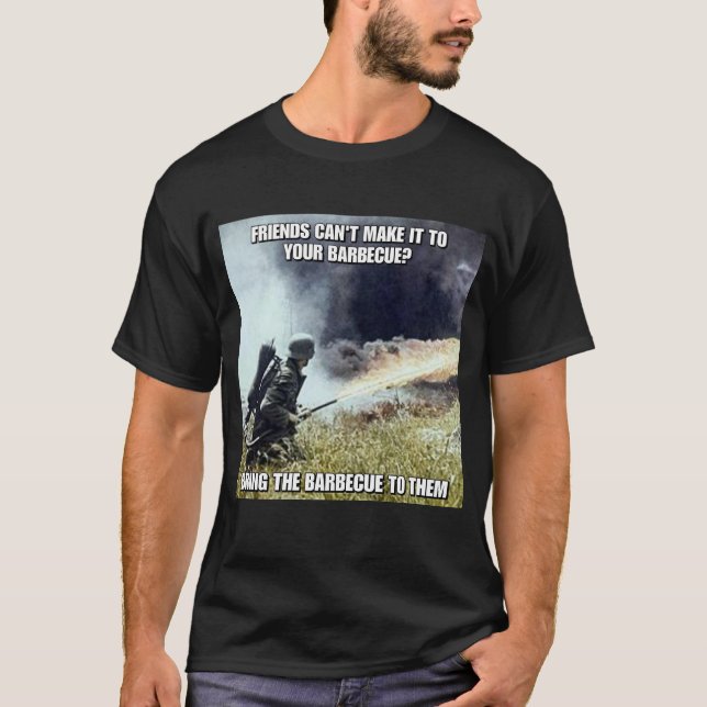 WW2 Flammenwerfer T - Shirt (Vorderseite)