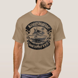 WW2 German    SubmarineKriegsmarine UBoat T-Shirt