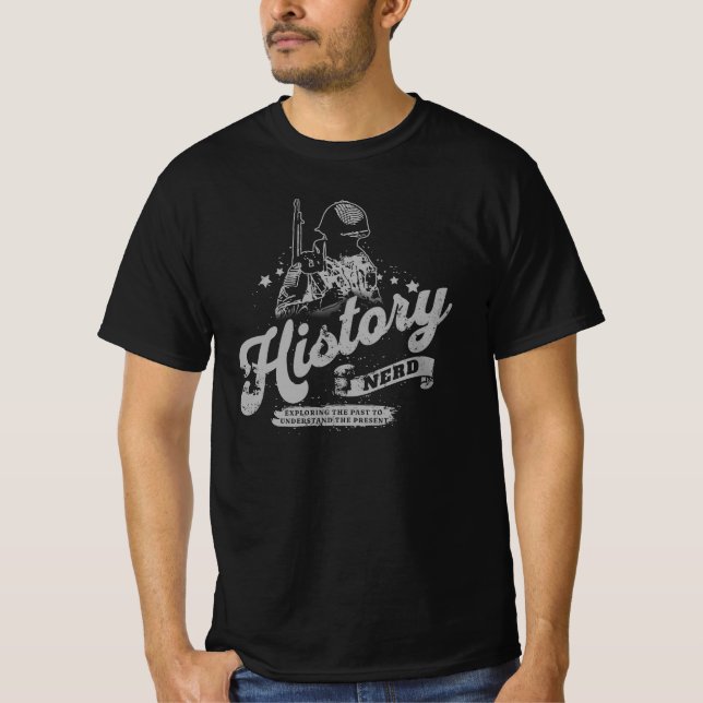 WW2 History Nerd T-Shirt (Vorderseite)