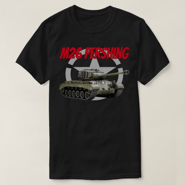 WW2 & Korea War American M26 Pershing Tank Boys K (Design vorne)