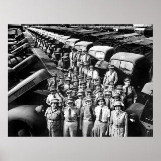 WW2 Ladys, 1940er Poster