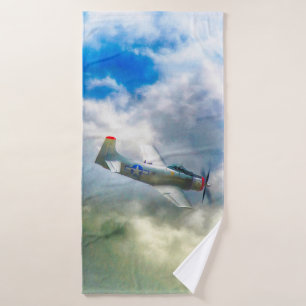 WW2 LUFTKRAFTFAHRZEUGE BADEHANDTUCH