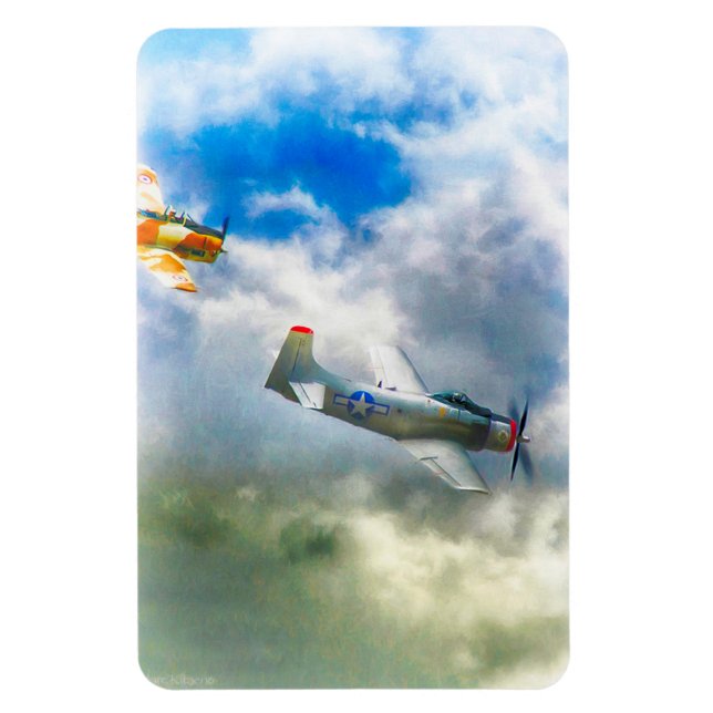 WW2 LUFTKRAFTFAHRZEUGE MAGNET (Vertikal)