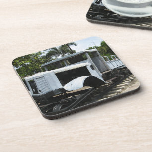 WW2 Militärzug an der Kwai-Brücke Getränkeuntersetzer