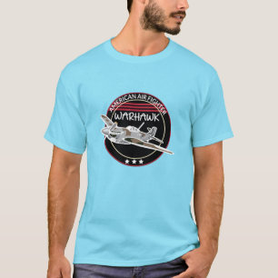 WW2 P-40 Warhawk-Flugzeug T-Shirt
