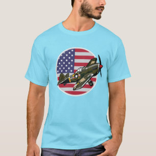 WW2 P-40 Warhawk T-Shirt
