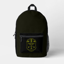 WW2-Schützengraben-Metalldetektor-Club Bedruckter Rucksack