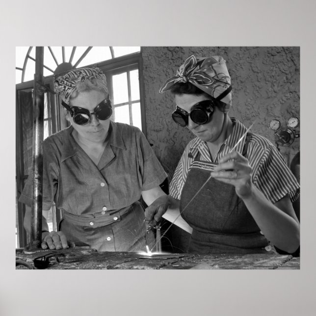 WW2 Welders: 1942 Poster (Vorne)