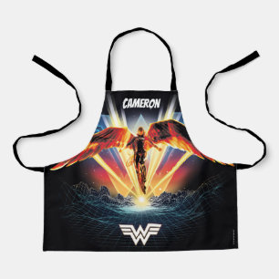 WW84 80's Retrowave Wonder Woman Graphic Schürze