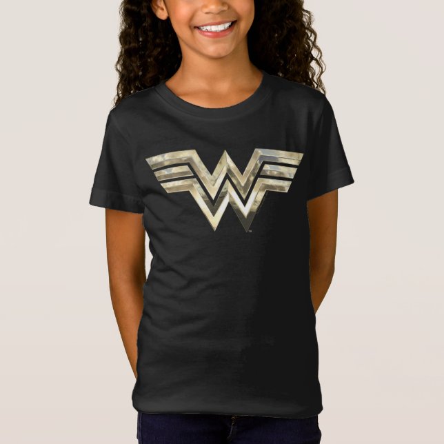 WW84 | Golden Wonder Woman Logo T-Shirt (Vorderseite)