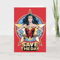 WW84| Retten The Day Wonder Woman Retro Comic Art