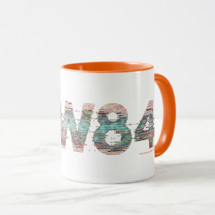 WW84 Statisches TV-Logo Tasse