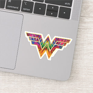WW84   Wonder Woman Kaleidoscope Logo Aufkleber