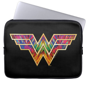 WW84   Wonder Woman Kaleidoscope Logo Laptopschutzhülle