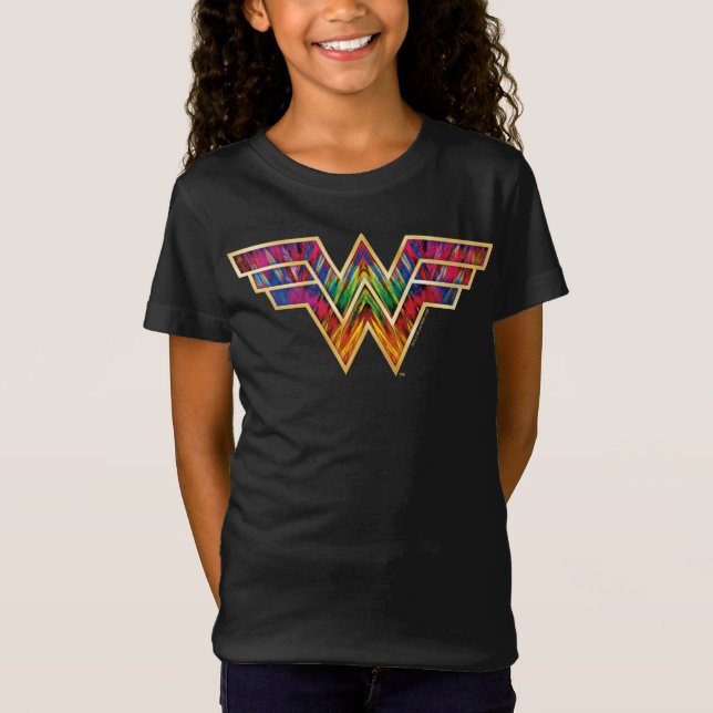 WW84 | Wonder Woman Kaleidoscope Logo T-Shirt (Vorderseite)