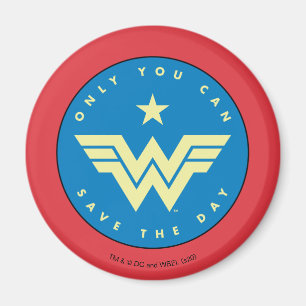 WW84  Wonder Woman Nur Sie können den Tag Gerette Magnet