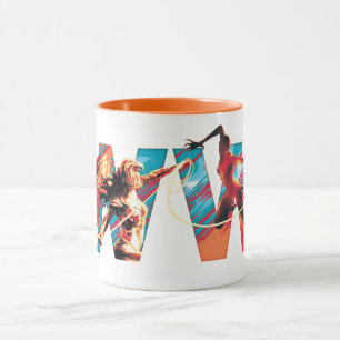 WW84 Wonder Woman Vs. Das Cheetah WW Logo Tasse