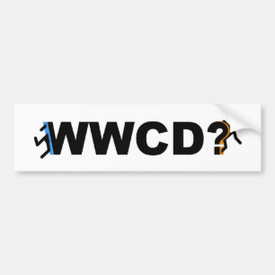 WWCD? Autoaufkleber