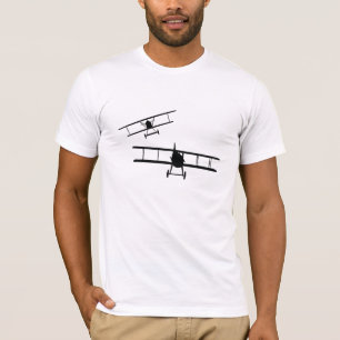 WWI 003 - Fokker DVII gegen Spad XIII T-Shirt