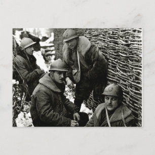 WWI American Field Service Postkarte