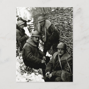 WWI American Field Service Postkarte