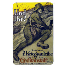 WWI Deutsches Niemandsland Magnet