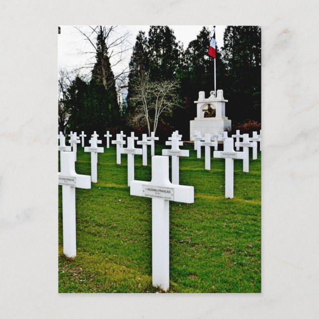 WWI-Gedenk nach der Karte (Vorderseite)