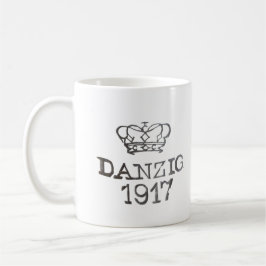 WWI Gewehr 98 Gewehr-Proofmark "Danzig" Kaffeetasse