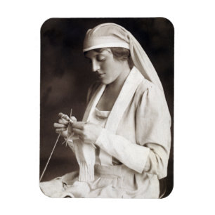 WWI Nurse Strickpullover Magnet