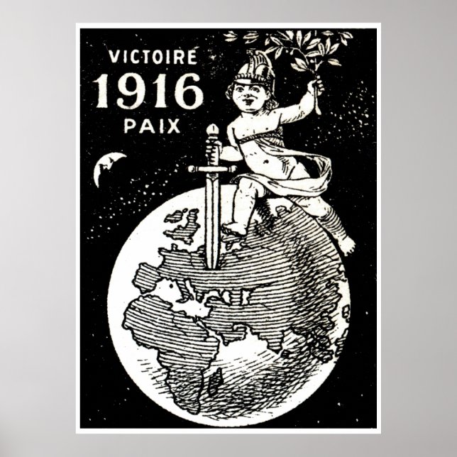 WWI-Sieg in Frankreich Poster (Vorne)