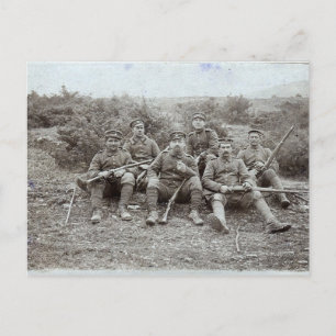 WWI Soldiers Postkarte