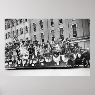 WWI-Vorbereitungsparade 1916 Poster
