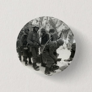 WWII amerikanische Soldaten in Belgien Button