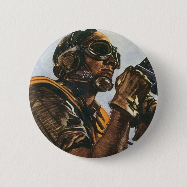 WWII Artillerist Button (Vorderseite)