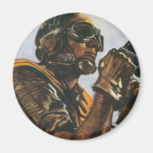 WWII Artillerist Magnet