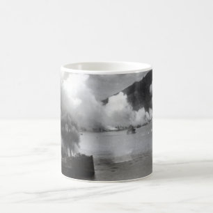 WWII Bombe gelaufen in Rabual Tasse