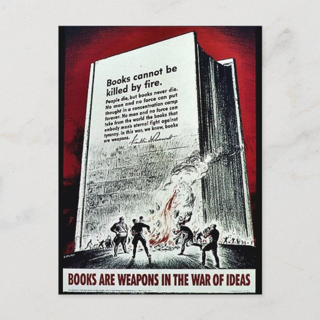 Wwii Books Postkarte (Vorderseite)