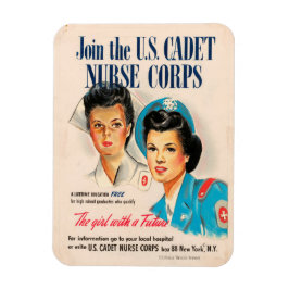 WWII Cadet Nurse Magnet