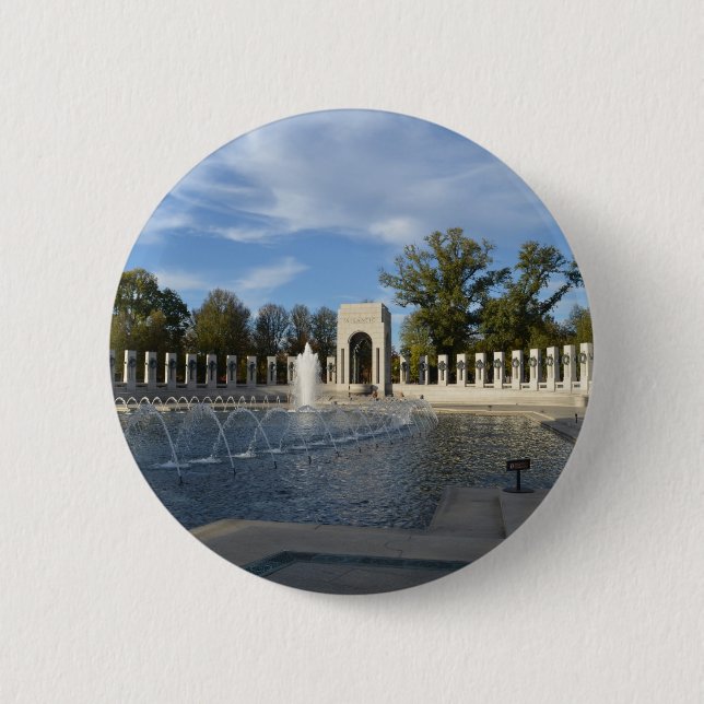 WWII Denkmal-Brunnen. Atlantische Seite Button (Vorderseite)