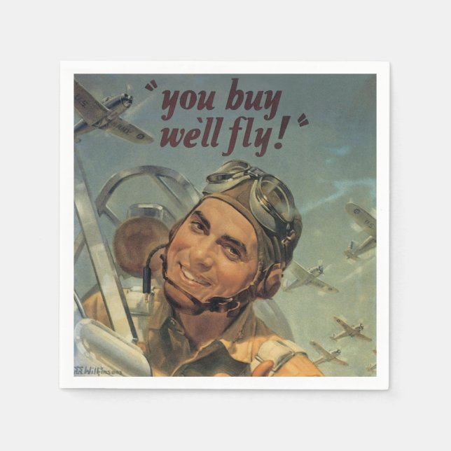 WWII Era Serviette (Vorderseite)