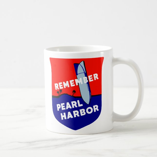 WWII erinnern sich an Pearl Harbor Tasse (Rechts)