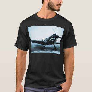 WWII-Flug-Tiger Curtiss P-40-Kampfflugzeug T-Shirt