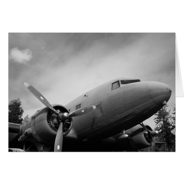 WWII Flugzeug (Vorderseite (Horizontal))