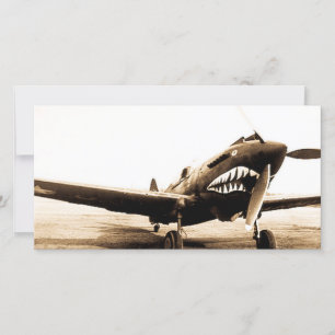 WWII Flying Tigers Curtiss P-40 Fighter Flugzeug