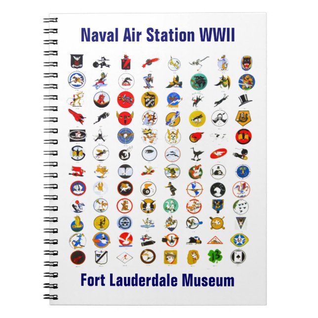 WWII Insignien Notizblock (Vorderseite)